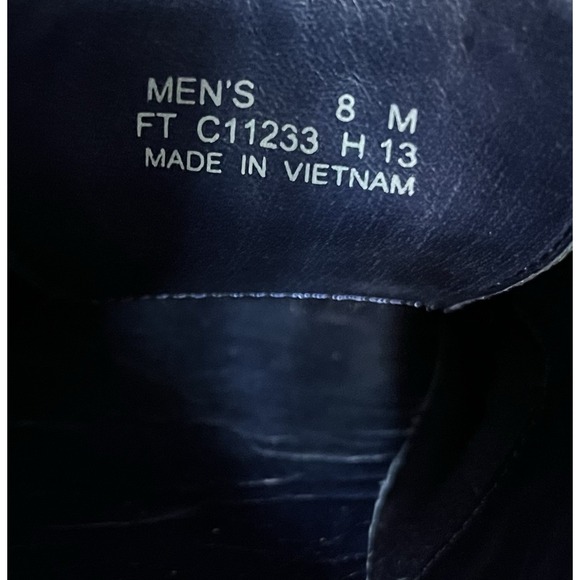 Cole Haan Black Wingtip Oxford Leather Shoes Lace Up Morris Size‎ 8M C11233 - Picture 12 of 12